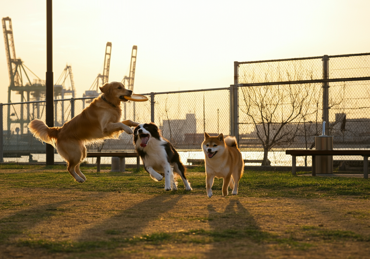 東扇島東公園 ドッグランの画像