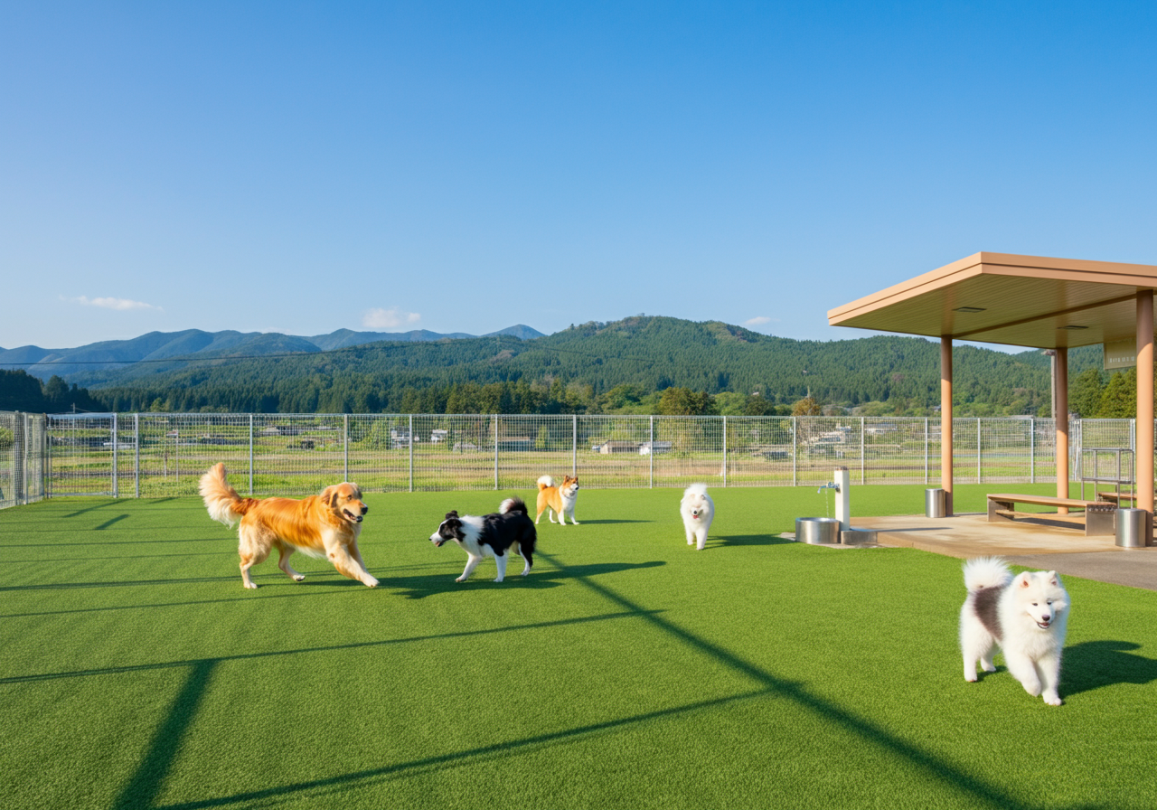 あつかしの郷ドッグランの画像