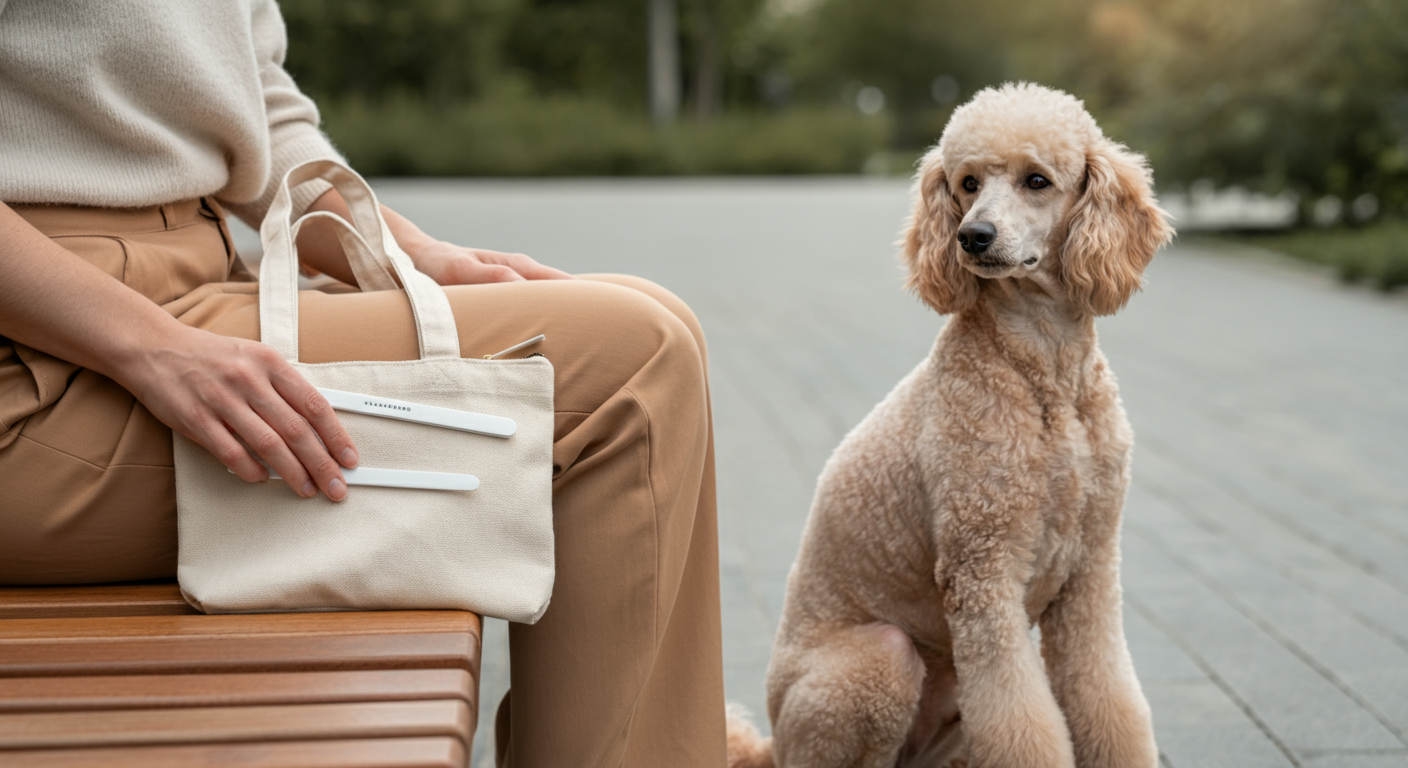 「それ、どこの？」って聞かれる。ドッグランがもっと楽しくなる、おしゃれなマナーポーチの選び方