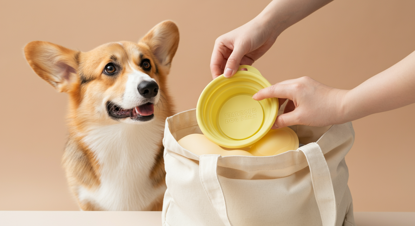 【ドッグランデビュー応援】これだけは押さえたい！水飲みボウル選びと持ち物リスト