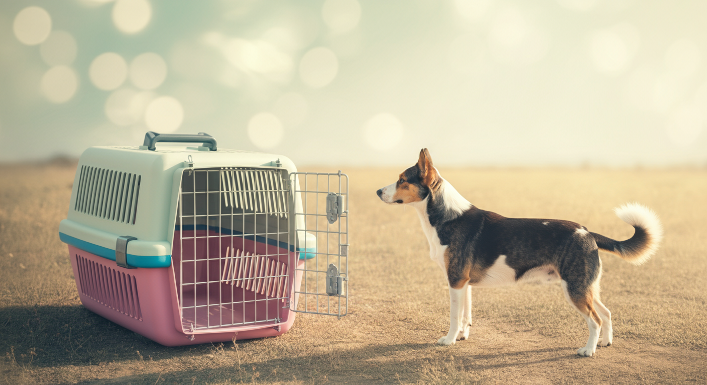 臆病な愛犬も安心！クレートを「秘密基地」にしてドッグランデビューを成功させる方法